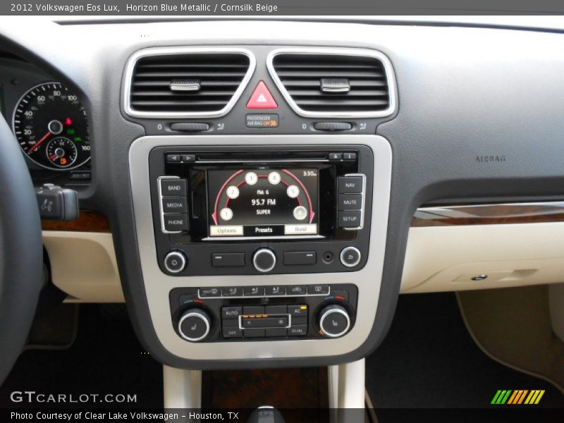 Horizon Blue Metallic / Cornsilk Beige 2012 Volkswagen Eos Lux