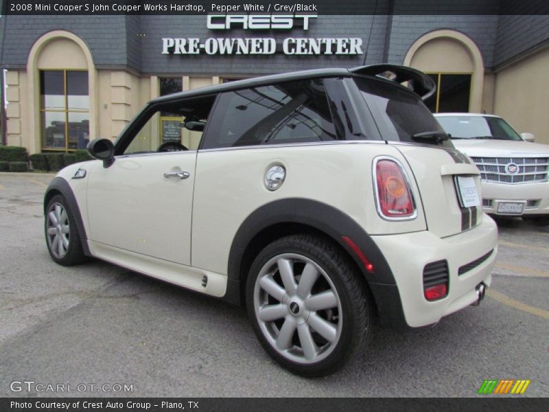 Pepper White / Grey/Black 2008 Mini Cooper S John Cooper Works Hardtop