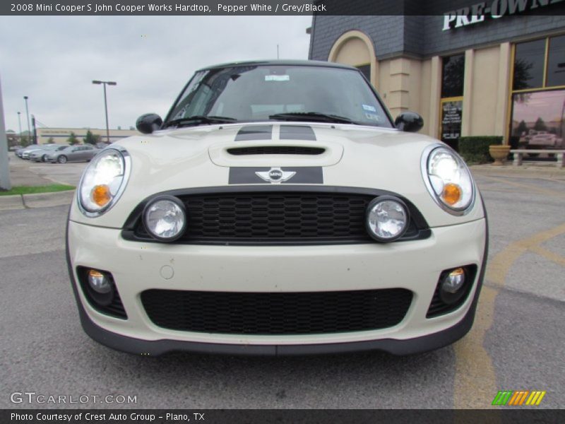 Pepper White / Grey/Black 2008 Mini Cooper S John Cooper Works Hardtop