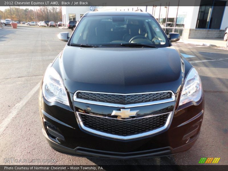 Black / Jet Black 2012 Chevrolet Equinox LT AWD