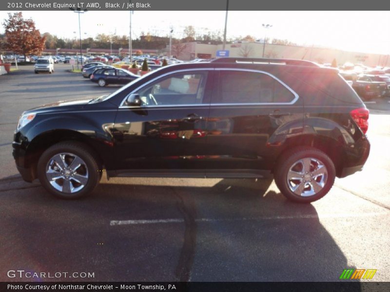Black / Jet Black 2012 Chevrolet Equinox LT AWD