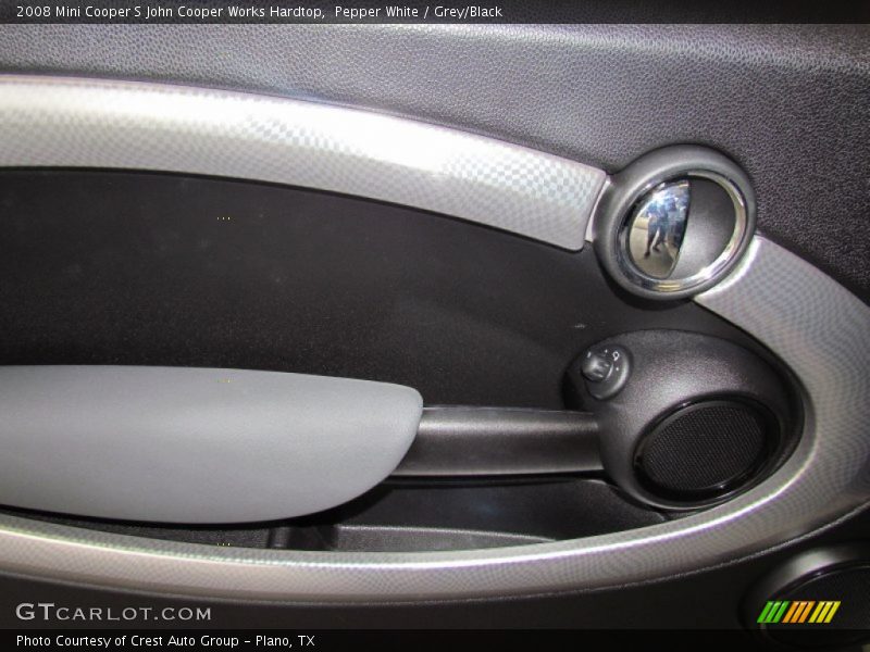 Pepper White / Grey/Black 2008 Mini Cooper S John Cooper Works Hardtop