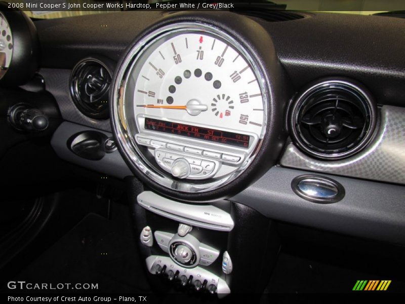 Pepper White / Grey/Black 2008 Mini Cooper S John Cooper Works Hardtop