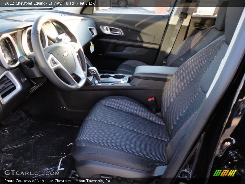  2012 Equinox LT AWD Jet Black Interior