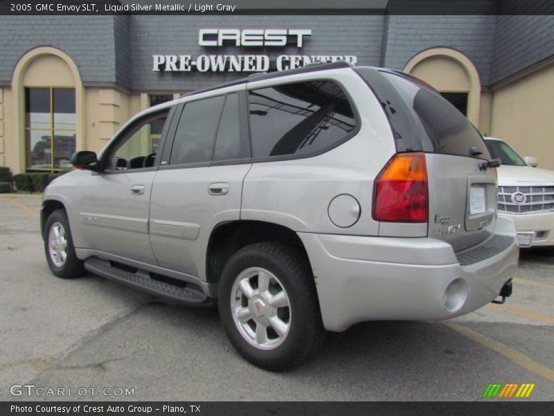 Liquid Silver Metallic / Light Gray 2005 GMC Envoy SLT