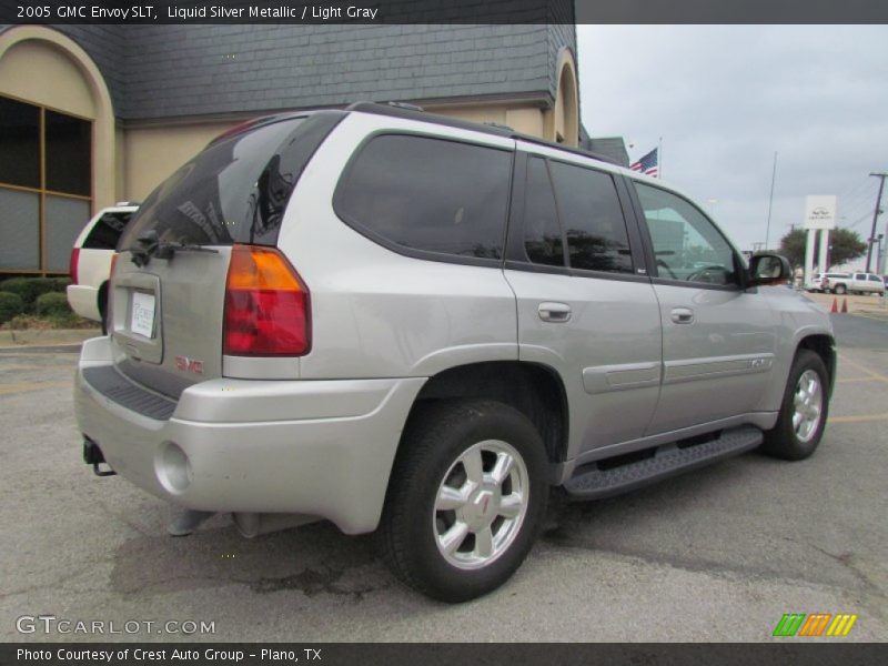 Liquid Silver Metallic / Light Gray 2005 GMC Envoy SLT