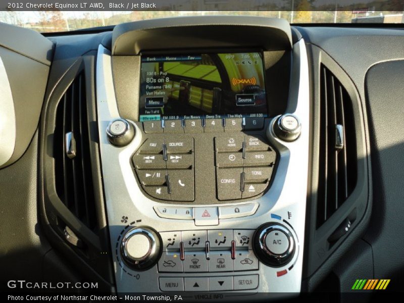 Black / Jet Black 2012 Chevrolet Equinox LT AWD