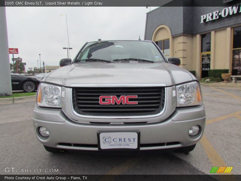 Liquid Silver Metallic / Light Gray 2005 GMC Envoy SLT