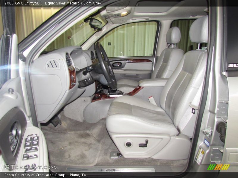 Liquid Silver Metallic / Light Gray 2005 GMC Envoy SLT