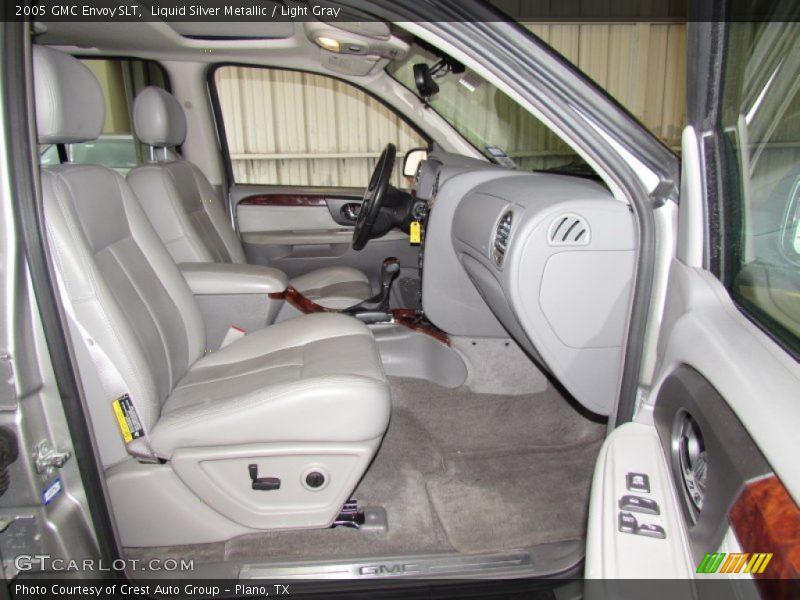 Liquid Silver Metallic / Light Gray 2005 GMC Envoy SLT