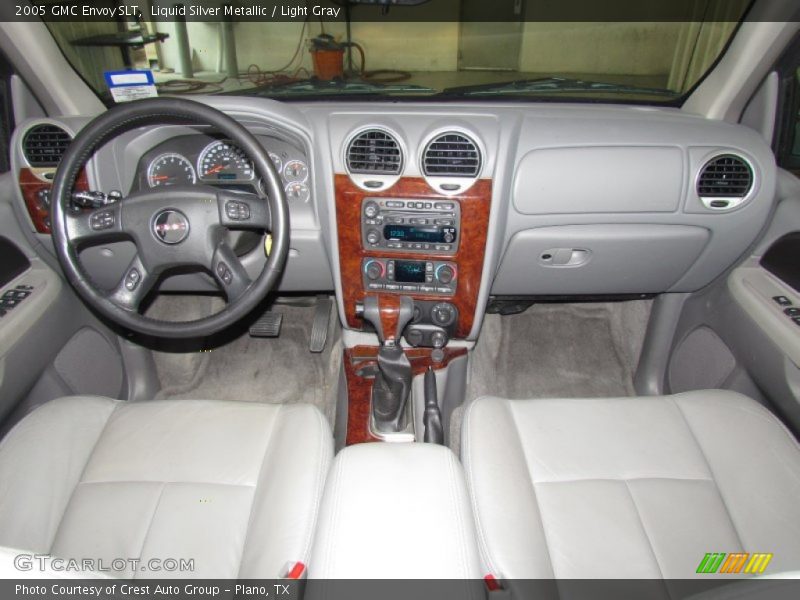 Liquid Silver Metallic / Light Gray 2005 GMC Envoy SLT