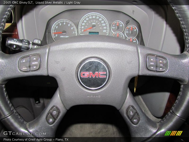Liquid Silver Metallic / Light Gray 2005 GMC Envoy SLT