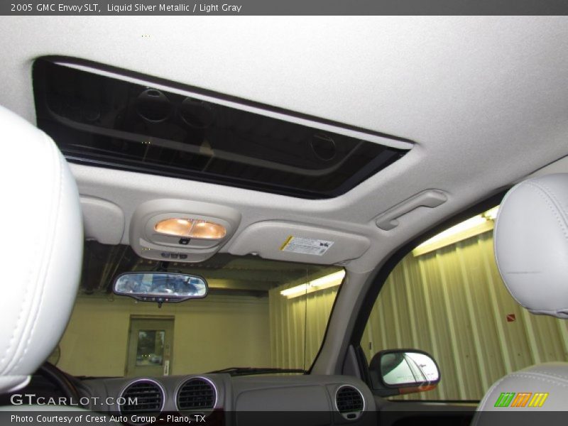Liquid Silver Metallic / Light Gray 2005 GMC Envoy SLT