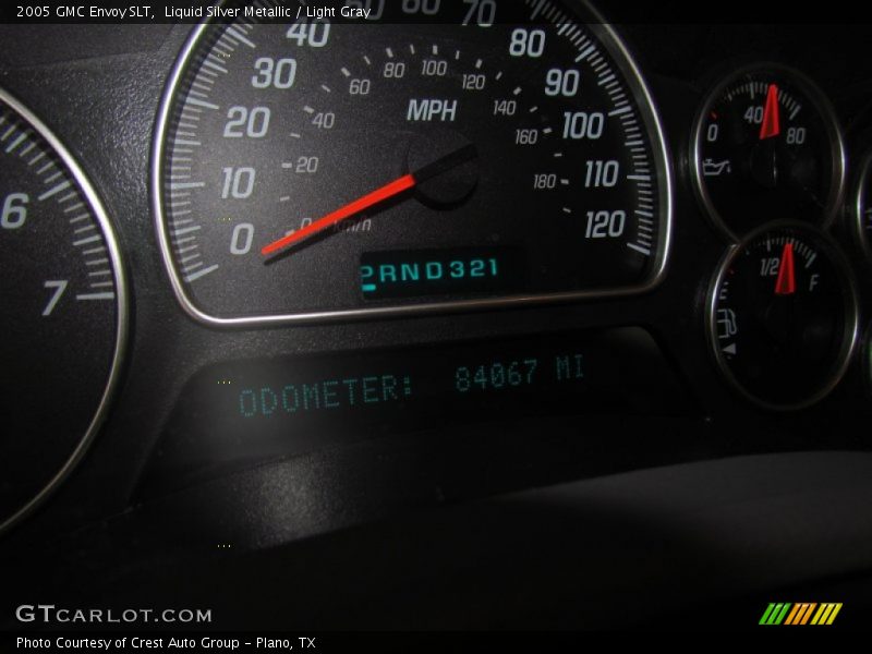 Liquid Silver Metallic / Light Gray 2005 GMC Envoy SLT