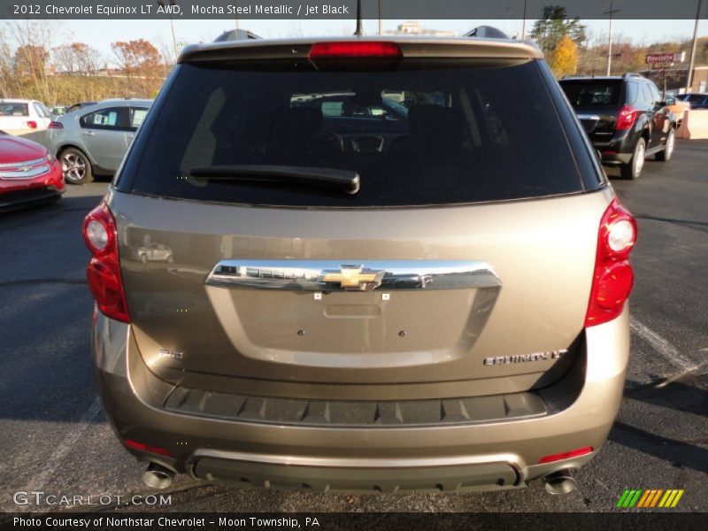 Mocha Steel Metallic / Jet Black 2012 Chevrolet Equinox LT AWD