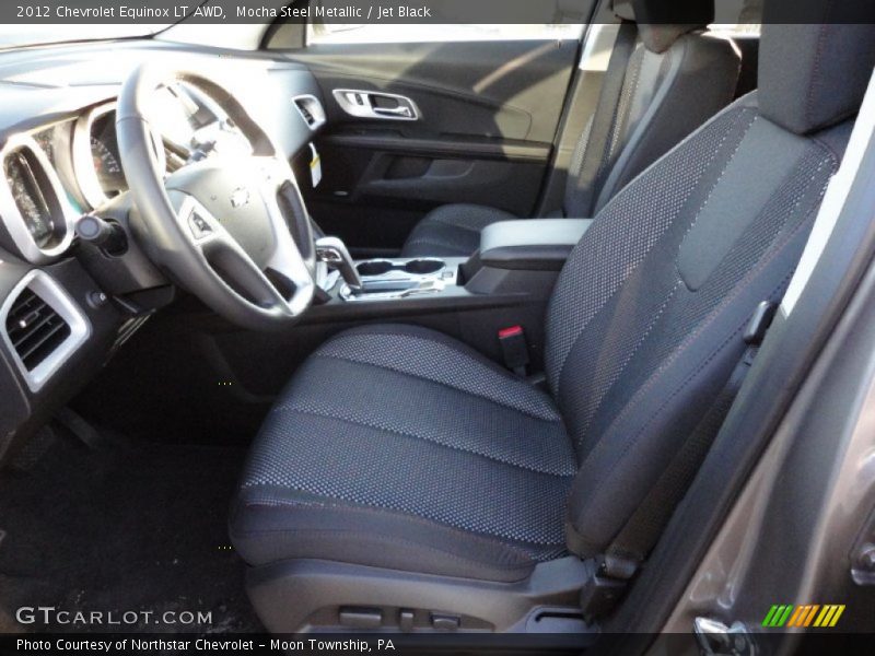  2012 Equinox LT AWD Jet Black Interior