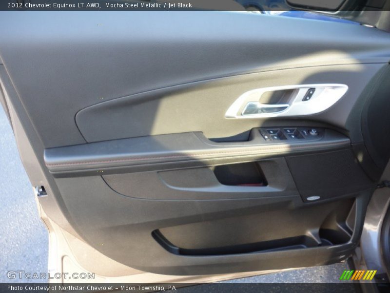 Mocha Steel Metallic / Jet Black 2012 Chevrolet Equinox LT AWD