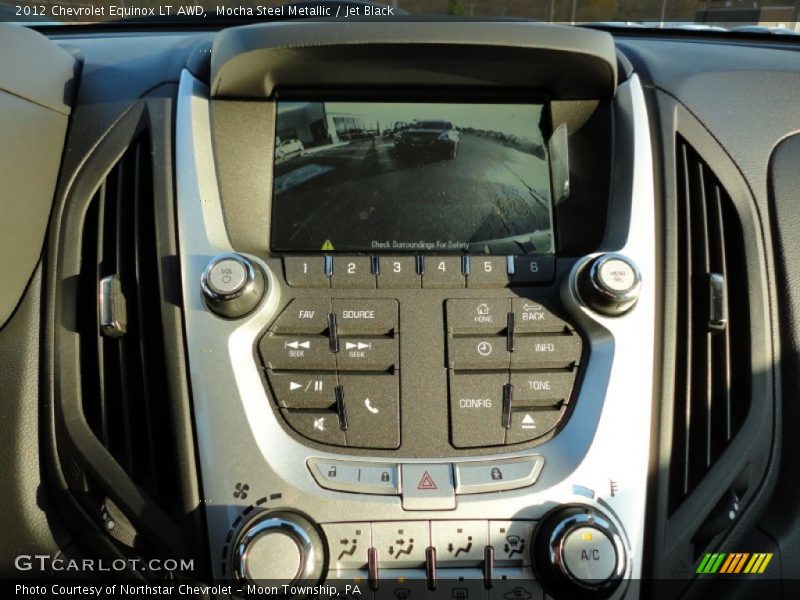 Mocha Steel Metallic / Jet Black 2012 Chevrolet Equinox LT AWD