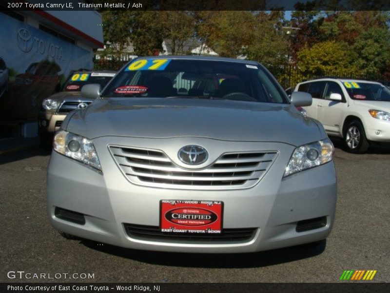 Titanium Metallic / Ash 2007 Toyota Camry LE