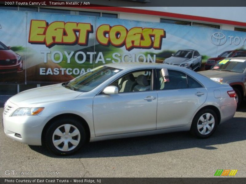 Titanium Metallic / Ash 2007 Toyota Camry LE
