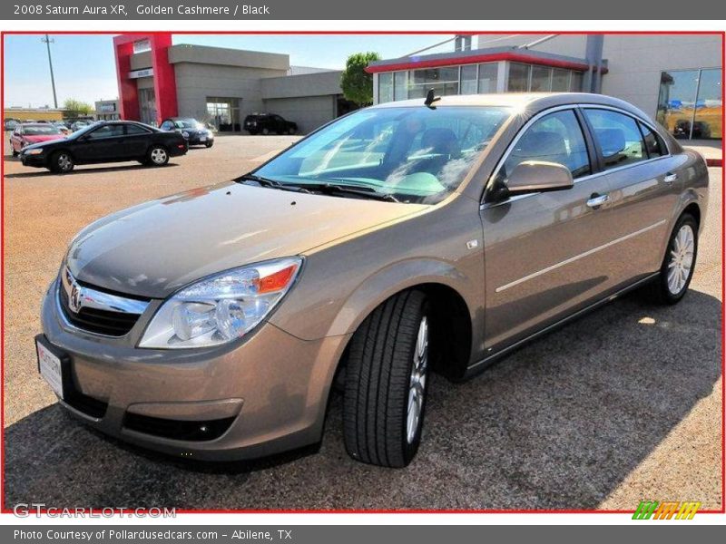 Golden Cashmere / Black 2008 Saturn Aura XR