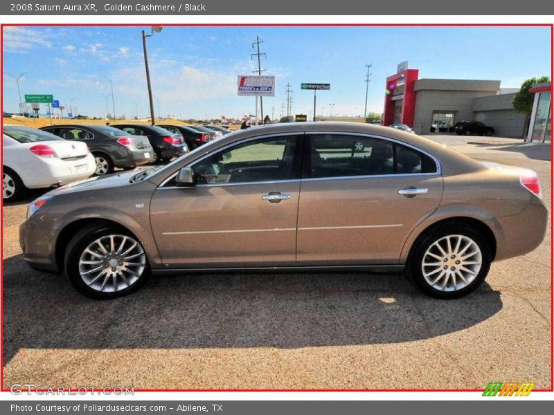 Golden Cashmere / Black 2008 Saturn Aura XR