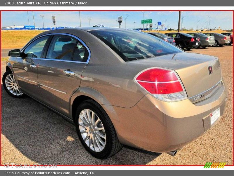 Golden Cashmere / Black 2008 Saturn Aura XR