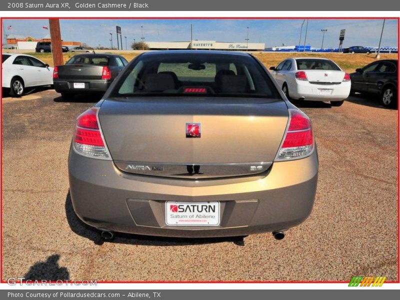 Golden Cashmere / Black 2008 Saturn Aura XR