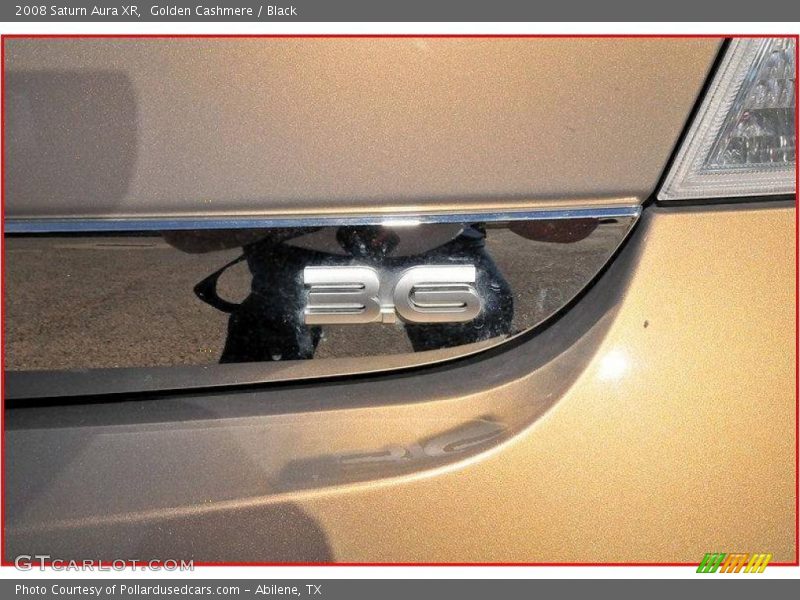 Golden Cashmere / Black 2008 Saturn Aura XR