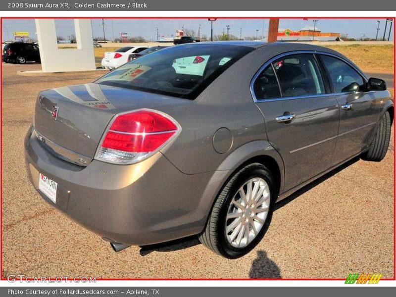 Golden Cashmere / Black 2008 Saturn Aura XR