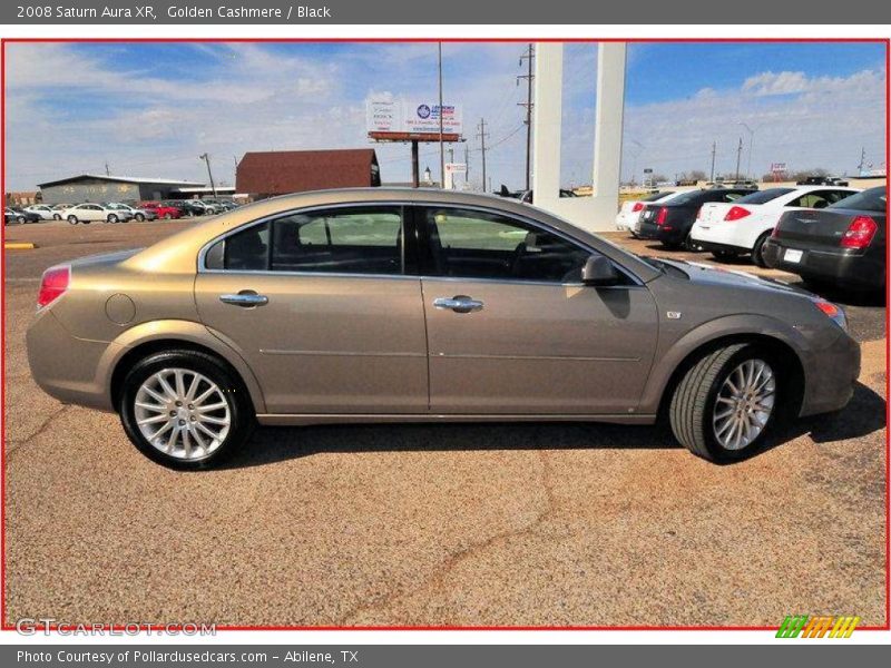 Golden Cashmere / Black 2008 Saturn Aura XR