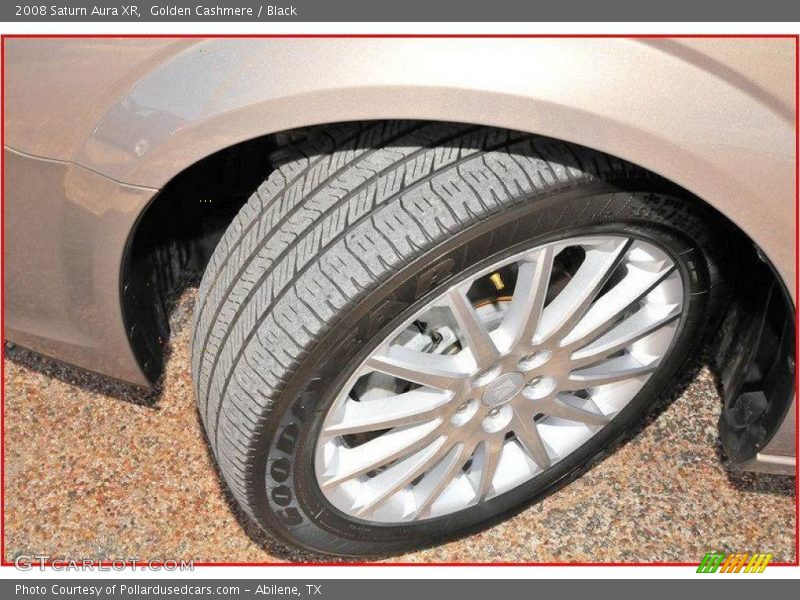 Golden Cashmere / Black 2008 Saturn Aura XR