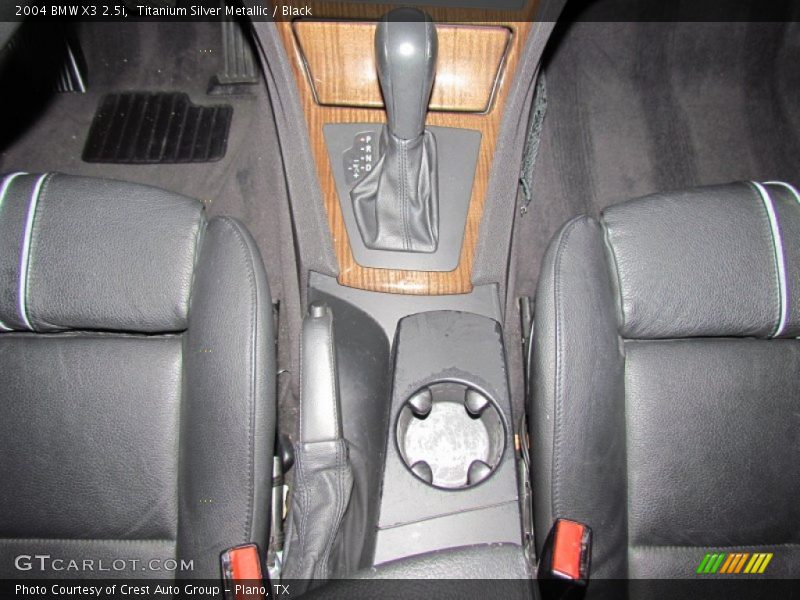 Titanium Silver Metallic / Black 2004 BMW X3 2.5i