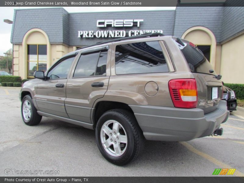 Woodland Brown Satin Glow / Sandstone 2001 Jeep Grand Cherokee Laredo