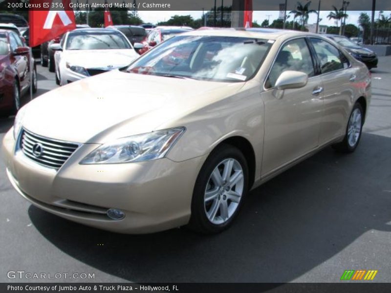 Golden Almond Metallic / Cashmere 2008 Lexus ES 350