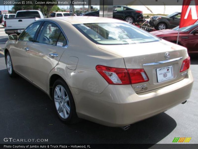 Golden Almond Metallic / Cashmere 2008 Lexus ES 350