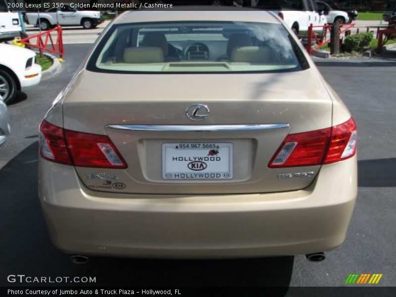 Golden Almond Metallic / Cashmere 2008 Lexus ES 350