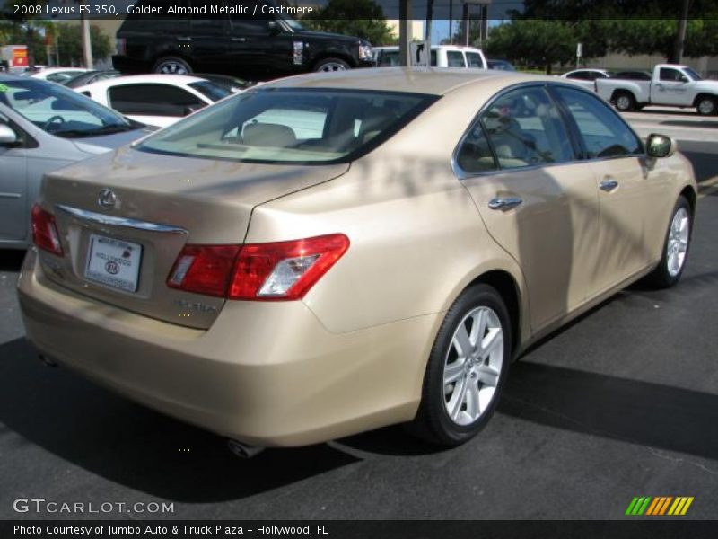 Golden Almond Metallic / Cashmere 2008 Lexus ES 350