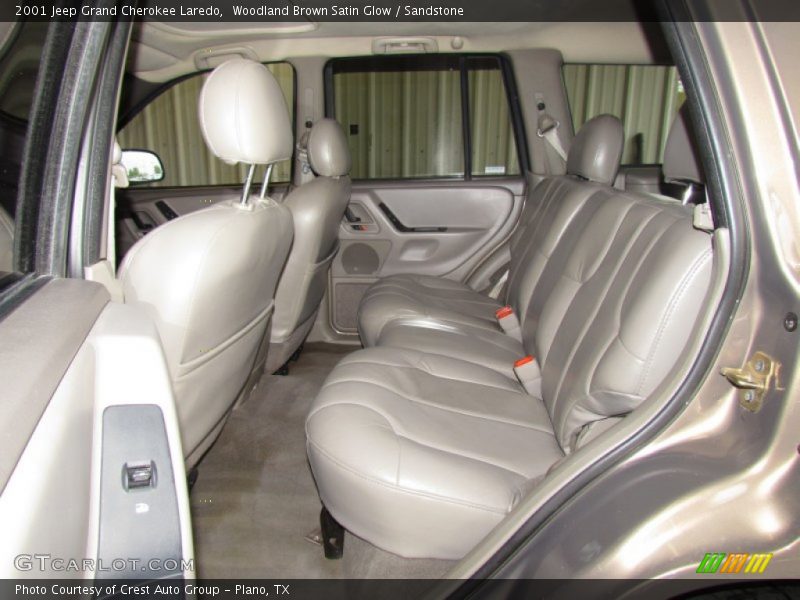 Woodland Brown Satin Glow / Sandstone 2001 Jeep Grand Cherokee Laredo