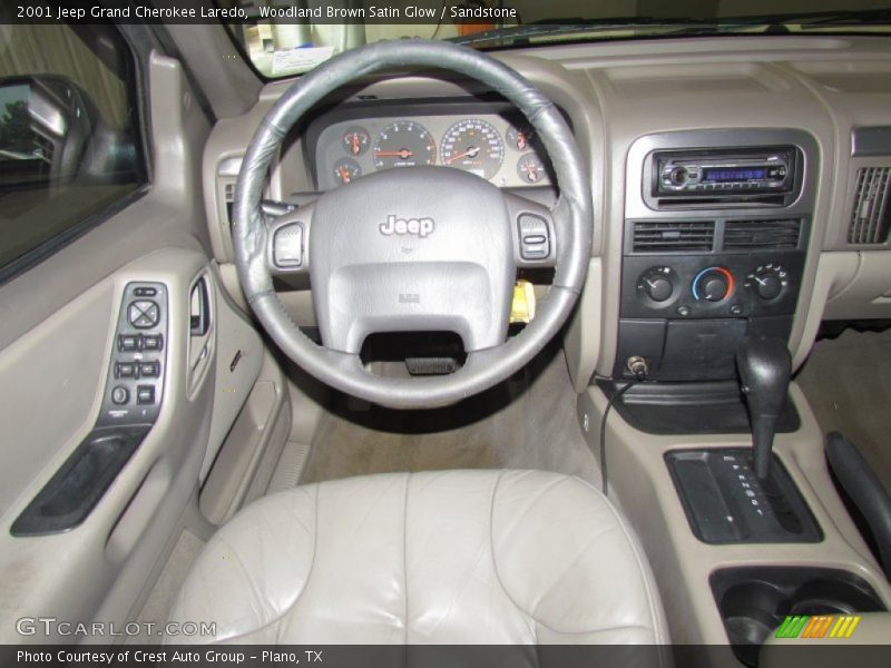 Woodland Brown Satin Glow / Sandstone 2001 Jeep Grand Cherokee Laredo