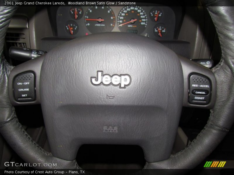 Woodland Brown Satin Glow / Sandstone 2001 Jeep Grand Cherokee Laredo