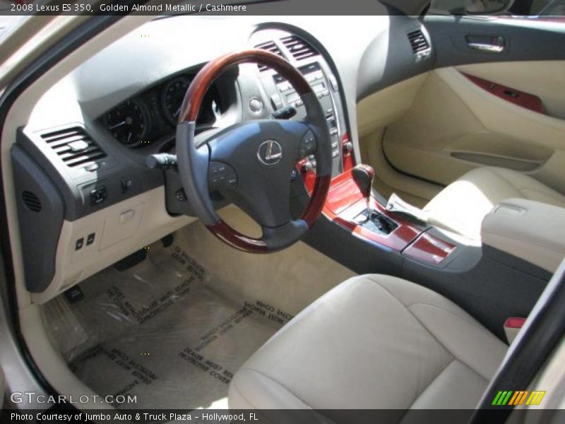 Golden Almond Metallic / Cashmere 2008 Lexus ES 350