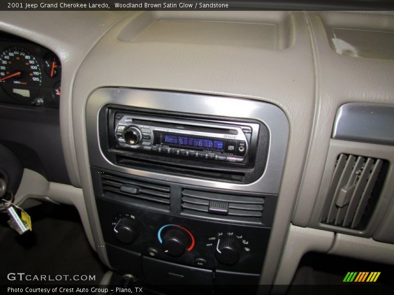 Woodland Brown Satin Glow / Sandstone 2001 Jeep Grand Cherokee Laredo
