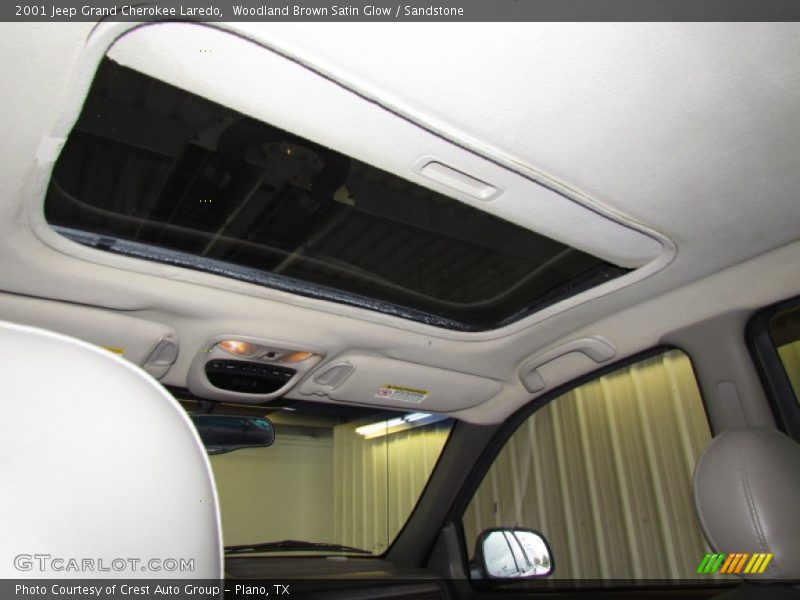 Woodland Brown Satin Glow / Sandstone 2001 Jeep Grand Cherokee Laredo