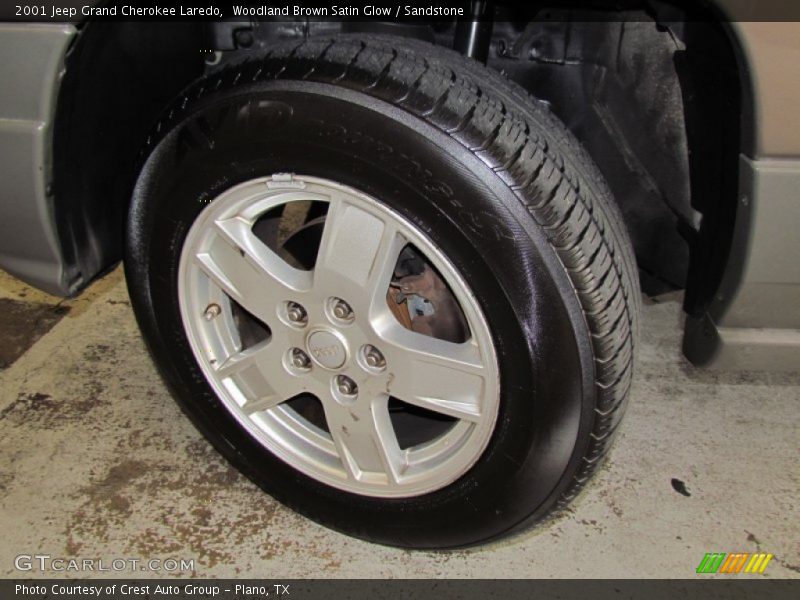 Woodland Brown Satin Glow / Sandstone 2001 Jeep Grand Cherokee Laredo