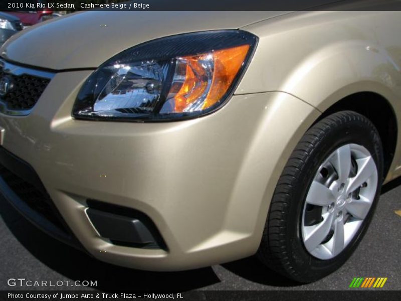 Cashmere Beige / Beige 2010 Kia Rio LX Sedan