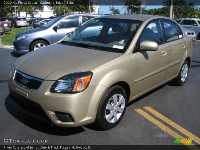 Cashmere Beige / Beige 2010 Kia Rio LX Sedan