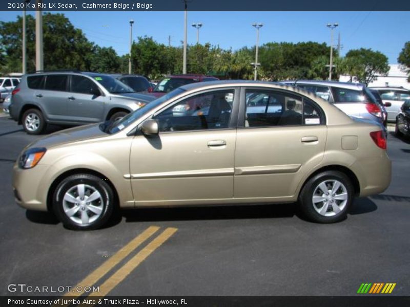 Cashmere Beige / Beige 2010 Kia Rio LX Sedan