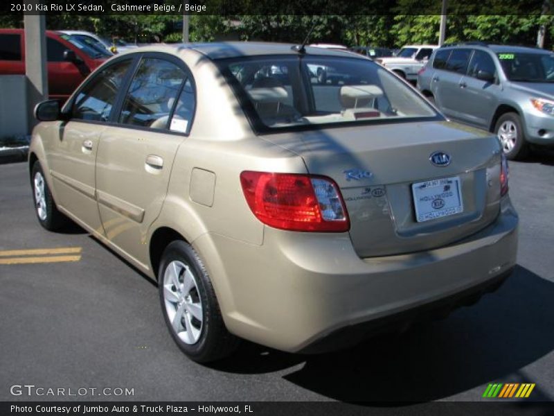 Cashmere Beige / Beige 2010 Kia Rio LX Sedan
