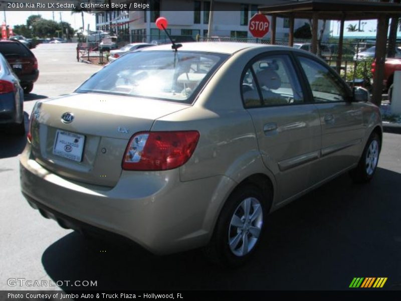 Cashmere Beige / Beige 2010 Kia Rio LX Sedan